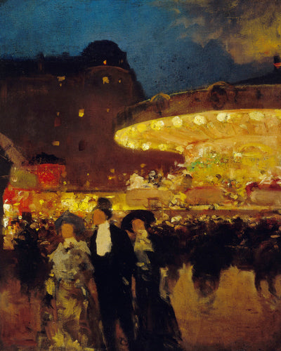 THE CAROUSEL - Museum Quality Art