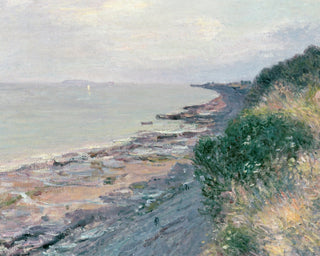 The Cliff at Penarth, Evening, Low Tide