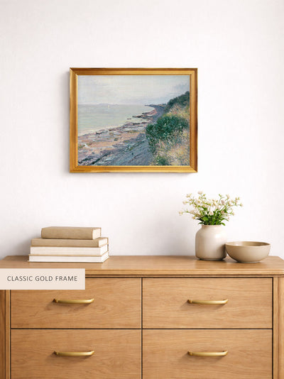 The Cliff at Penarth, Evening, Low Tide