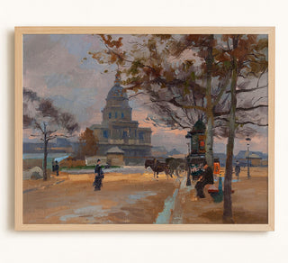 The Dome of Les Invalides from Avenue De Segur