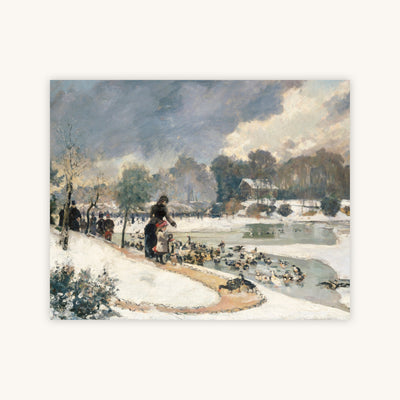 THE DUCKS OF THE BOIS DE BOULOGNE, DECEMBER 1879 — Primary Image