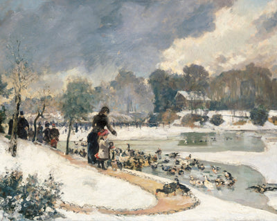 The Ducks of the Bois de Boulogne, December 1879