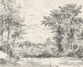 THE ENTRANCE INTO GILLINGHAM, DORSET