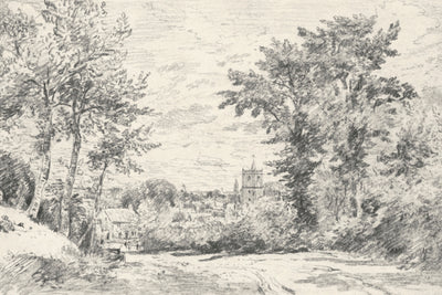 THE ENTRANCE INTO GILLINGHAM, DORSET