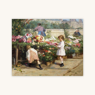 THE FLOWER MARKET BY THE SEINE — Primary Image