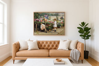 THE FLOWER MARKET BY THE SEINE