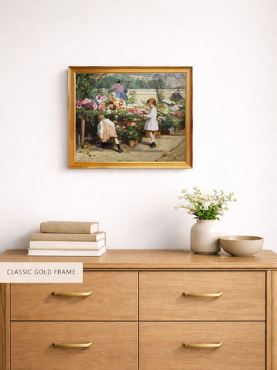 The Flower Market by the Seine