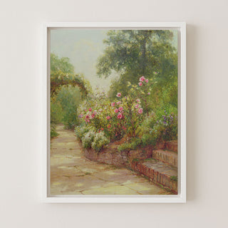 THE GARDEN STEPS - Museum Quality Art