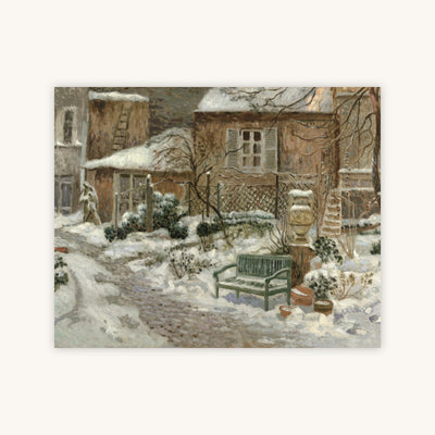 THE GARDEN UNDER SNOW — Primary Image
