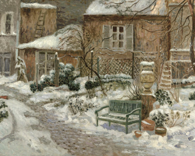 THE GARDEN UNDER SNOW
