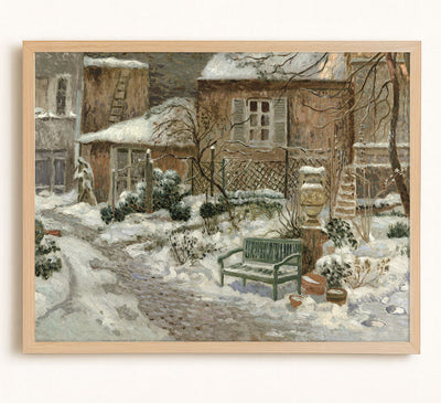 The Garden Under Snow