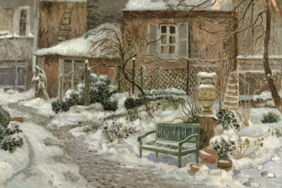 THE GARDEN UNDER SNOW