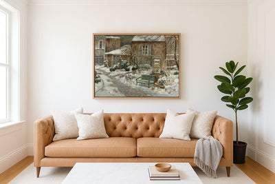 The Garden Under Snow