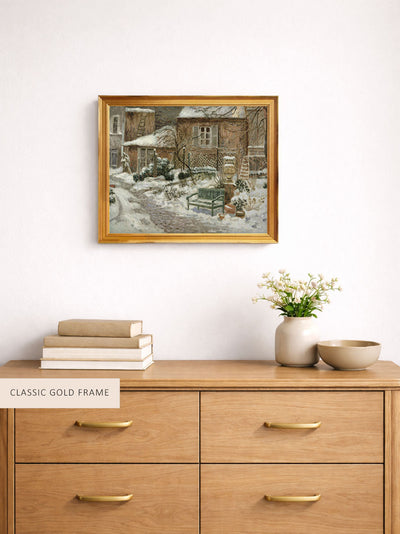 The Garden Under Snow