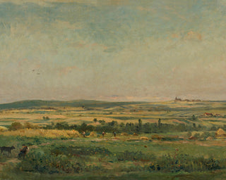 THE GRAIN HARVEST - Museum Quality Art