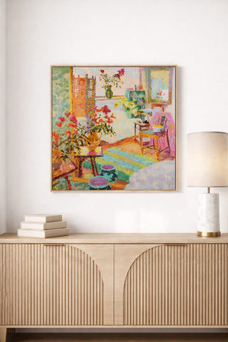 The Jug of Poppies, Studio Interior, Late Afternoon