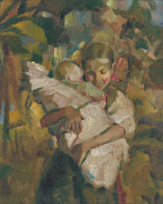 THE LITTLE NURSEMAID - Museum Quality Art