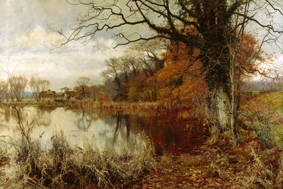THE MELLOW YEAR IS HASTENING - Museum Quality Art