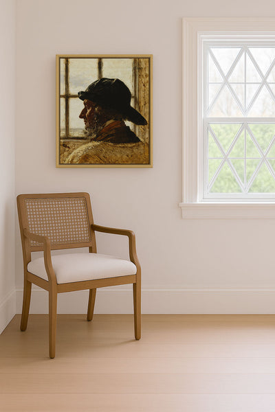 THE OLD FISHERMAN art print - Museum Quality Art