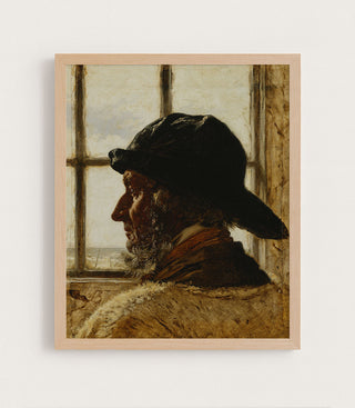 THE OLD FISHERMAN art print - Museum Quality Art
