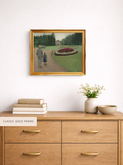 The Park of the Caillebotte Estate in Yerres