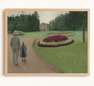 The Park of the Caillebotte Estate in Yerres