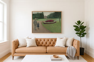 The Park of the Caillebotte Estate in Yerres