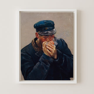 The Pilot Having a Cigarette