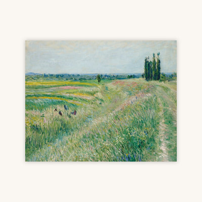 THE PLAIN OF GENNEVILLIERS, GROUP OF POPLARS — Primary Image