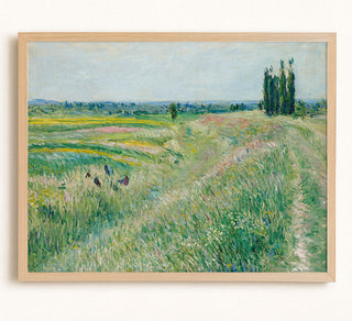 The Plain of Gennevilliers, Group of Poplars