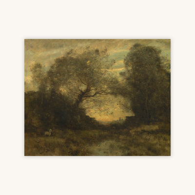 THE POND AT THE ENTRANCE OF THE WOODS — Primary Image