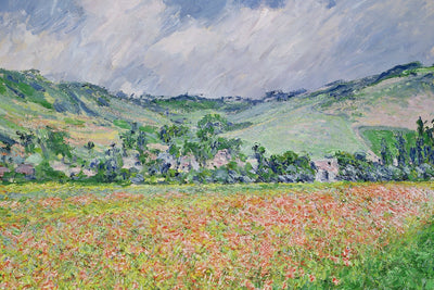 THE POPPY FIELD NEAR GIVERNY