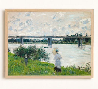 The Promenade with the Railroad Bridge, Argenteuil