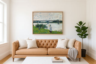 The Promenade with the Railroad Bridge, Argenteuil