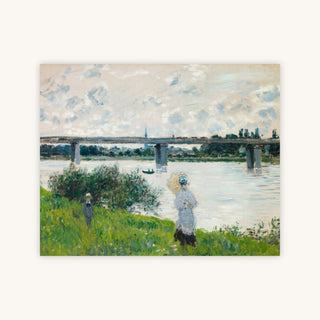 THE PROMENADE WITH THE RAILROAD BRIDGE, ARGENTEUIL — Primary Image