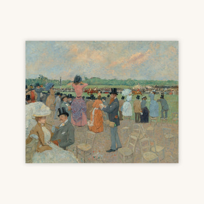 The Races at Longchamp — Primary Image