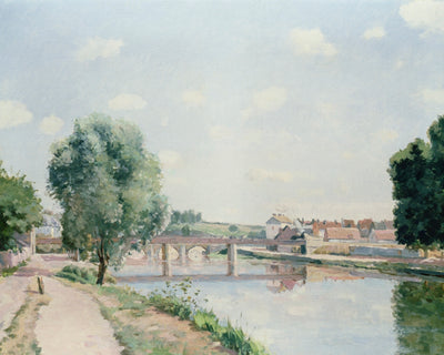 THE RAILWAY BRIDGE, PONTOISE