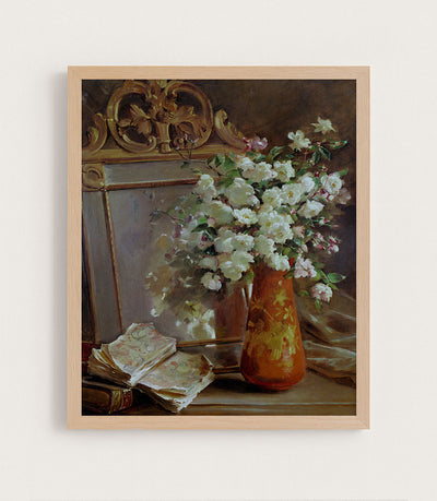 THE RED VASE art print - Museum Quality Art