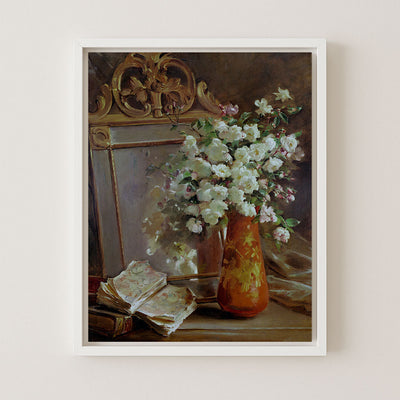 THE RED VASE art print - Museum Quality Art