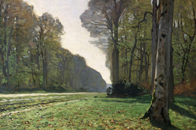 THE ROAD TO BAS-BREAU, FONTAINEBLEAU