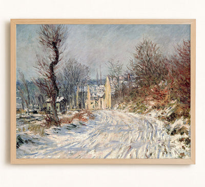 The Road to Giverny, Winter