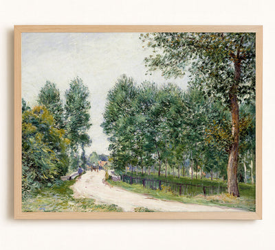 The Saint-Mammes Path, Morning