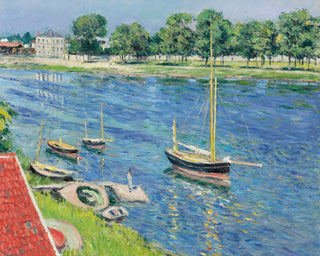 The Seine at Argenteuil, Boats at Anchor