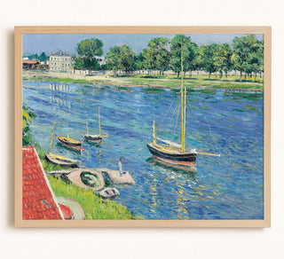 The Seine at Argenteuil, Boats at Anchor