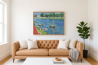 The Seine at Argenteuil, Boats at Anchor