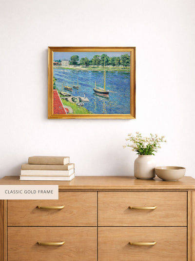 The Seine at Argenteuil, Boats at Anchor