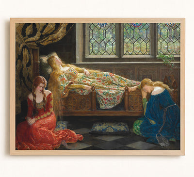 THE SLEEPING BEAUTY - Museum Quality Art