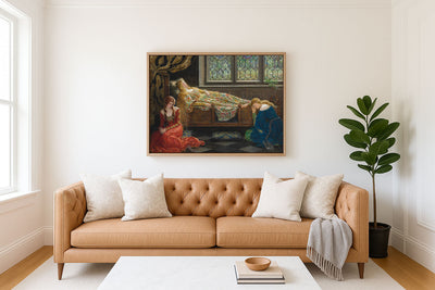 THE SLEEPING BEAUTY - Museum Quality Art