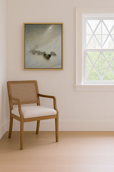 THE STORMY BLAST - Museum Quality Art