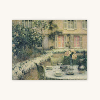 THE TABLE IN THE WHITE GARDEN AT GERBEROY — Primary Image